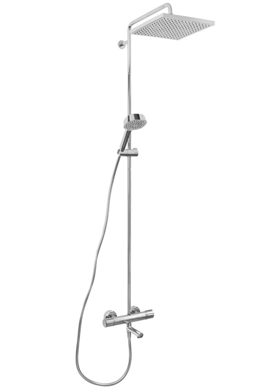 Душевая стойка Jacob Delafon Atom E26238-CP хром