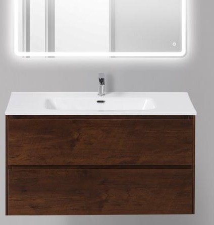 Тумба под раковину BelBagno Pietra 100 см PIETRA-1000-2C-SO-PL Polissandro