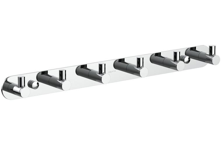 Планка с 4 крючками Aquatek Европа AQ4124CR