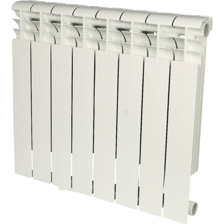 ROMMER Profi 500 (AL500-80-80-100) 8 секции радиатор алюминиевый (RAL9016)