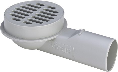 Трап для балконов и террас Viega Advantix D100 с защитной заглушкой 125936