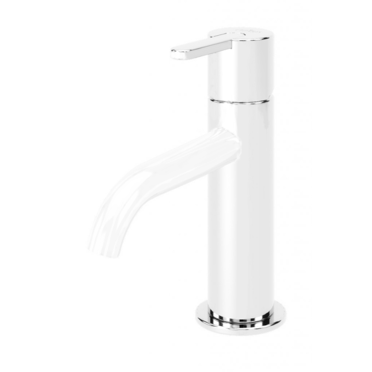 Смеситель Cezares Leaf LEAF-LSM2-BIO для раковины белый
