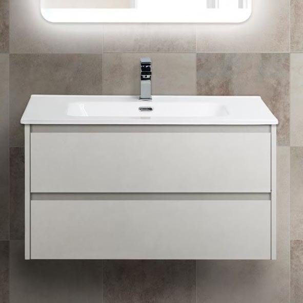 Тумба под раковину BelBagno Kraft 90 см KRAFT-900-2C-SO-BO Bianco Opaco