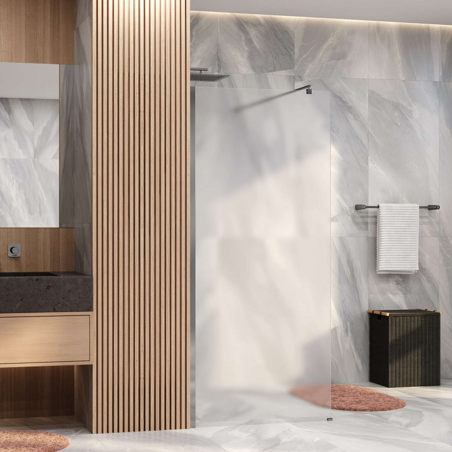 Rur 30W39-MG Душевое ограждение