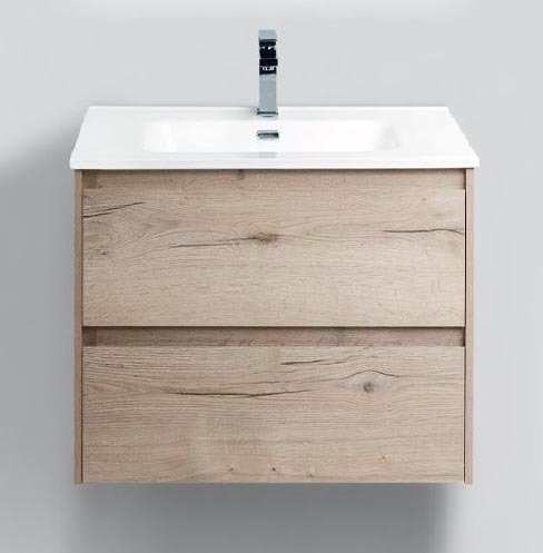 Тумба под раковину BelBagno Kraft 60 см KRAFT-600-2C-SO-RGB Rovere Galifax Bianco