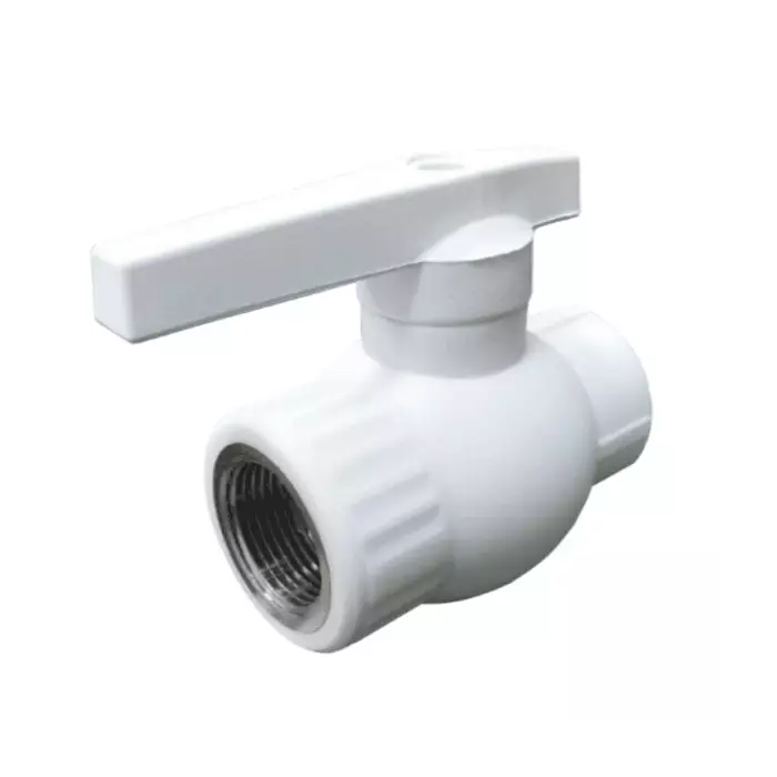 Кран шаровой PP-R белый Дн 32х1" Ру25 ВР VALFEX 10144132