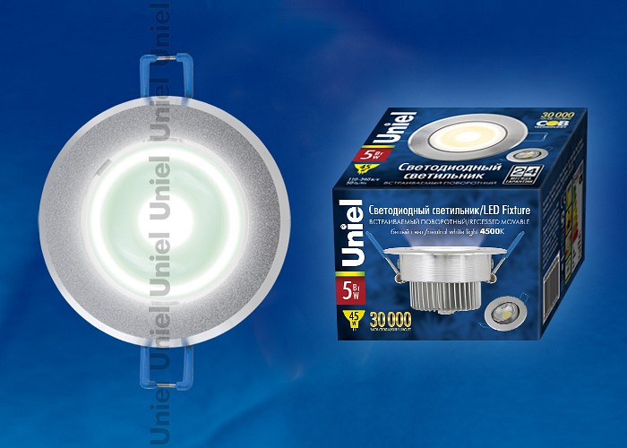 Встраиваемый светильник Uniel 7621