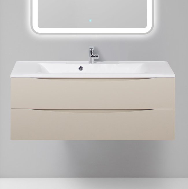 Тумба под раковину BelBagno Marino 120 crema opaco (MARINO-1200-2C-SO-CO-P)