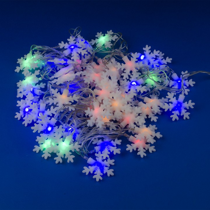 Гирлянда Супернить Uniel ULD-S0500 ULD-S0500-050/DTA MULTI IP20 SNOWFLAKES-3