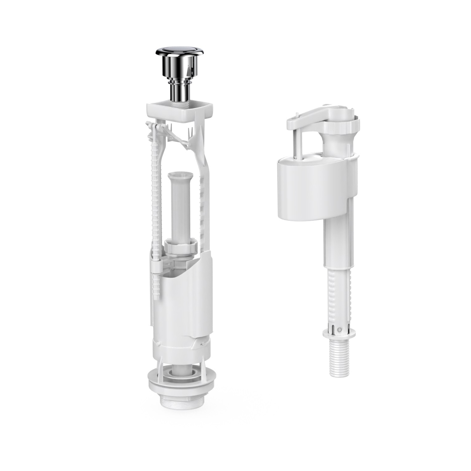 Комплект арматуры Eko 15 однокнопочный, старт/стоп, нижний клапан