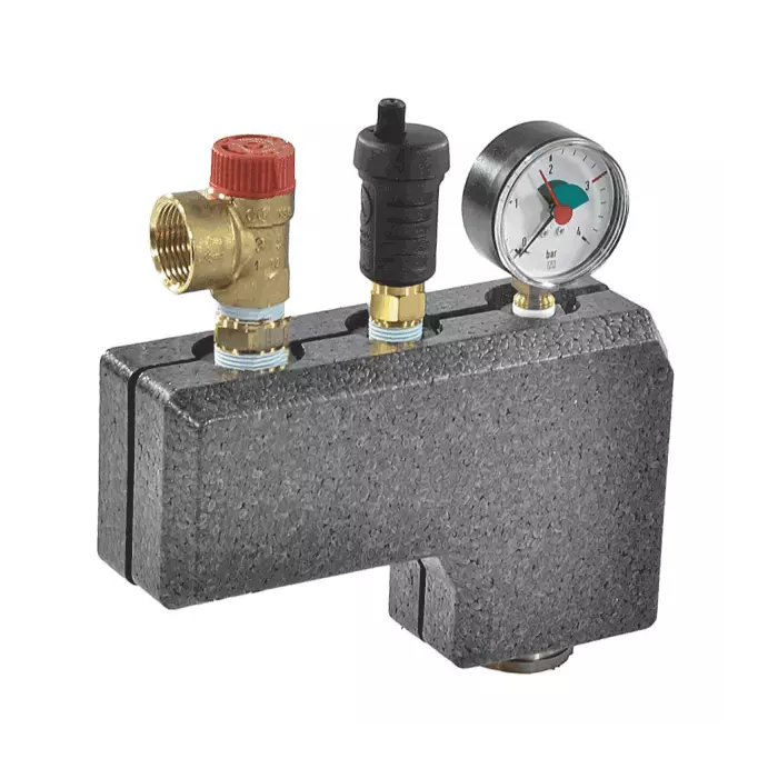 Группа безопасности котла латунь ВР 1 1/2" 3 бар до 48 кВт Viessmann 7143779