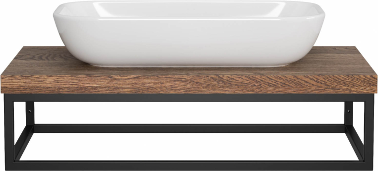 Комплект Brevita Kevo 100 Rosewood столешница + каркас