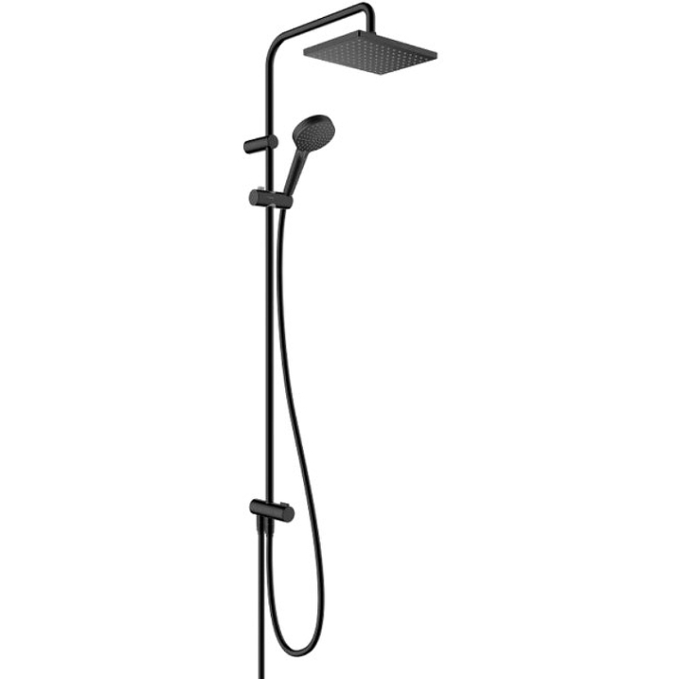Душевая стойка Hansgrohe Vernis Shape 26282670 черный