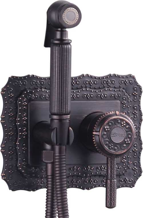 Смеситель LEMARK Jasmine LM6619ORB с гигиеническим душем