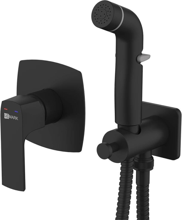 Смеситель с гигиеническим душем LEMARK Ursus LM7219BL