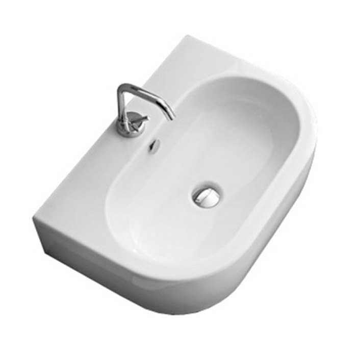 Раковина Kerasan Flo 50х40 см, 1 отв., белый 314101*0