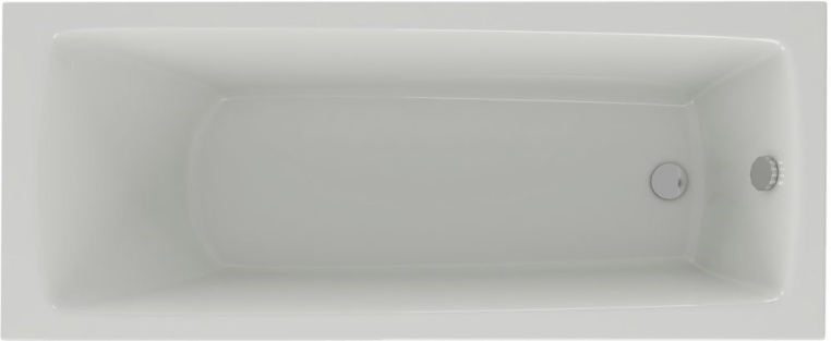 Акриловая ванна Aquatek Либра NEW 170х70 LIB170N-0000014 с фронтальным экраном (слив справа)
