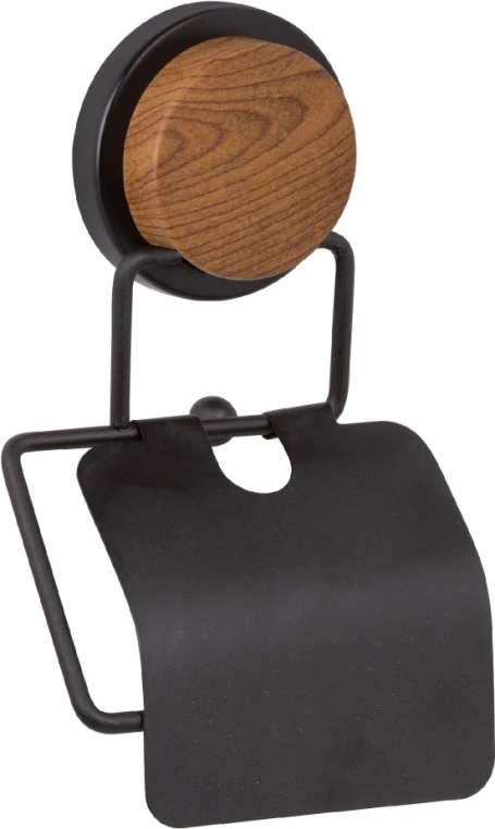 Бумагодержатель Fixsen с крышкой MAGIC WOOD FX-46010