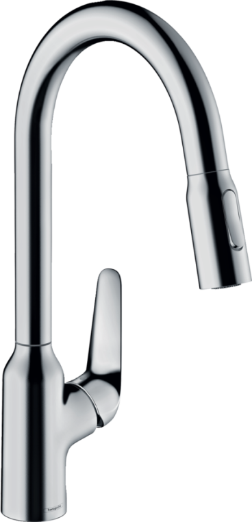 Смеситель для кухни Hansgrohe Focus M42 71800000 с вытяжным душем хром