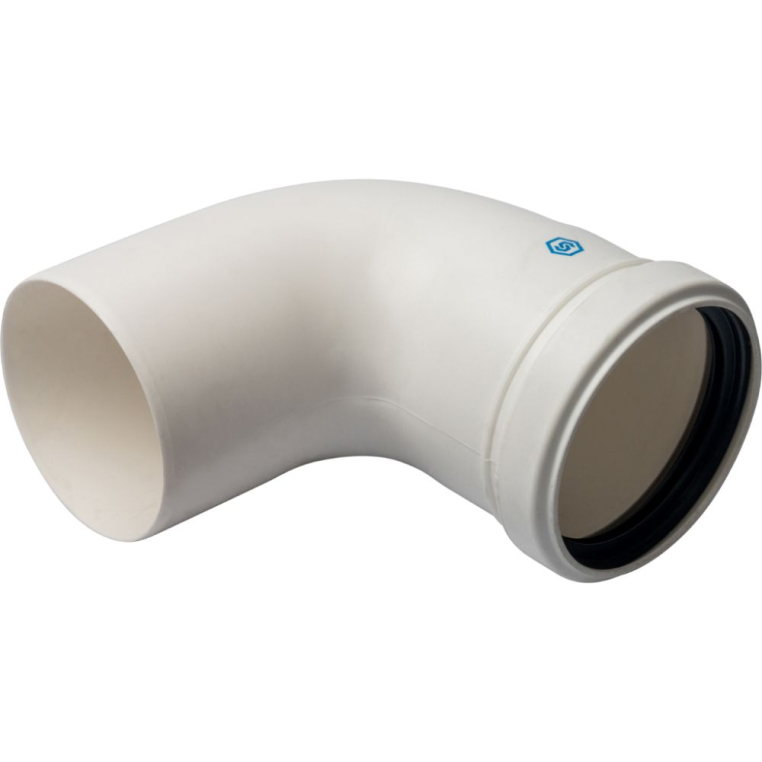 STOUT Отвод 87° Ø80 м/п PP-FE (SCA-8080-000090)