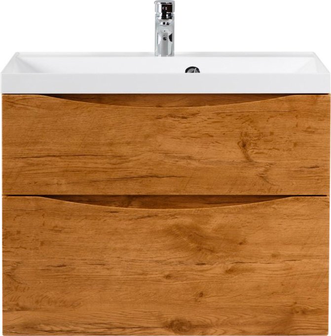 Тумба под раковину BelBagno Marino H80 rovere nature (MARINO-H60-800-2C-SO-RN-P)