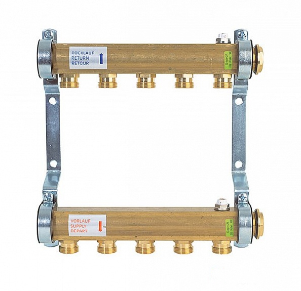 Watts Коллектор для радиаторной разводки HKV/A-6 (9570)