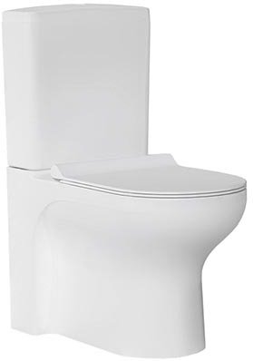 Напольный унитаз Bien Venus с бачком и микролифтом, безободковый VNKD06401VS0W3000