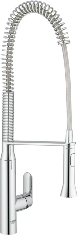 Смеситель для кухонной мойки с высоким изливом Grohe K7 32950000 хром