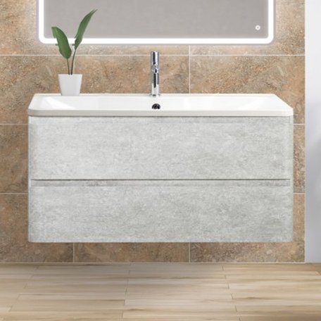 Тумба под раковину BelBagno Albano 80 подвесная cemento verona grigio (ALBANO-800-2C-SO-CVG)
