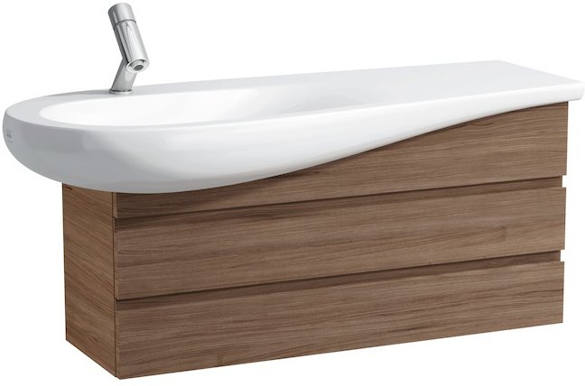 Шкаф под раковину Laufen IL Bagno Alessi 99см (орех) 4.2452.0.097.630.1