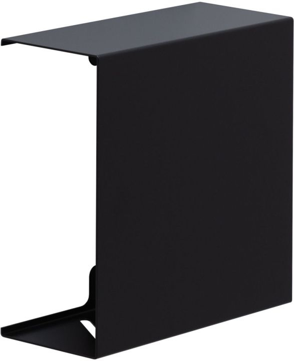 Полка Aquanet Магнум 28x28 черная матовая, квадрат