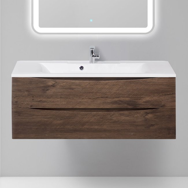 Тумба под раковину BelBagno Marino 120 rovere moro (MARINO-1200-2C-SO-RW-P)
