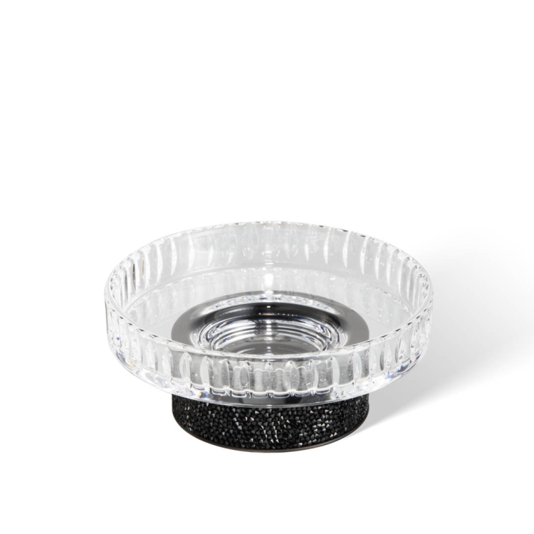 Decor Walther 0934360 - Rocks STS мыльница черный матовый