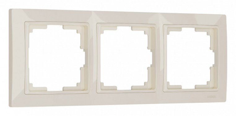 Рамка на 3 поста Werkel Snabb basic слоновая кость W0032003