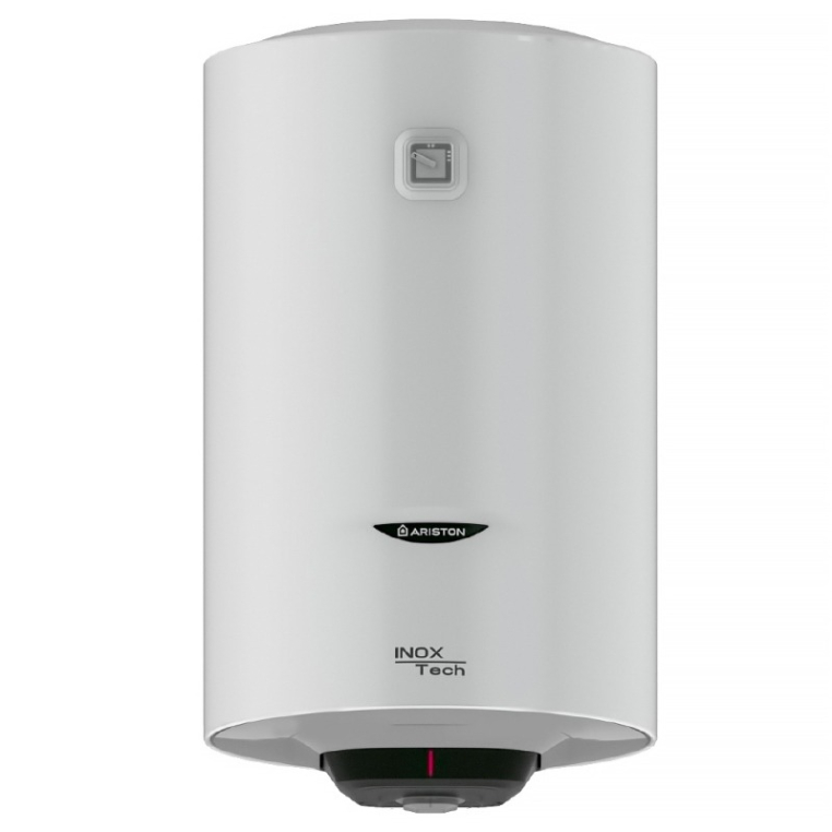 Водонагреватель электрический накопительный Ariston PRO1 R INOX ABS 30л круглый узкий нерж.сталь мех.упр-е (3700648)