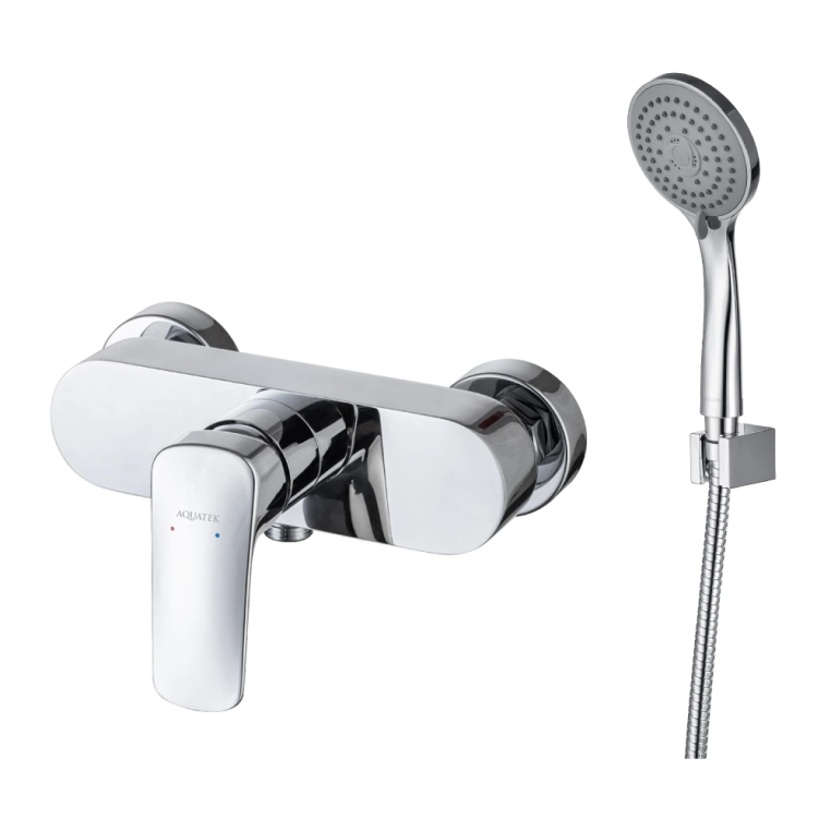 Комплект смесителей для душа Aquatek Вега AQ1034CR