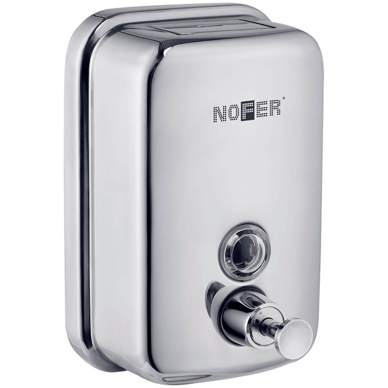 Диспенсер для мыла Nofer INOX 03001.06.B глянцевый