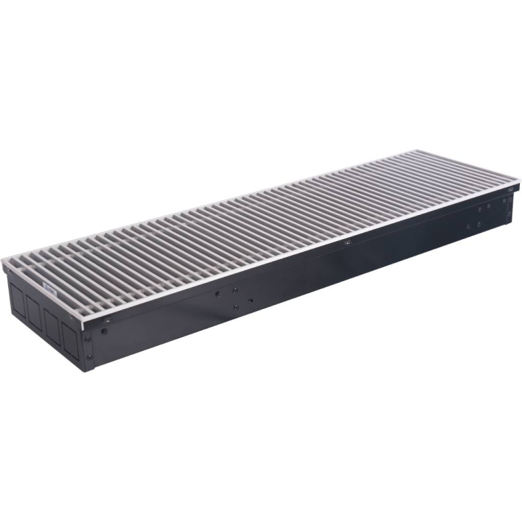 Конвектор внутрипольный STOUT (SCN-1200-0830220) решетка роликовая, анодированный алюминий