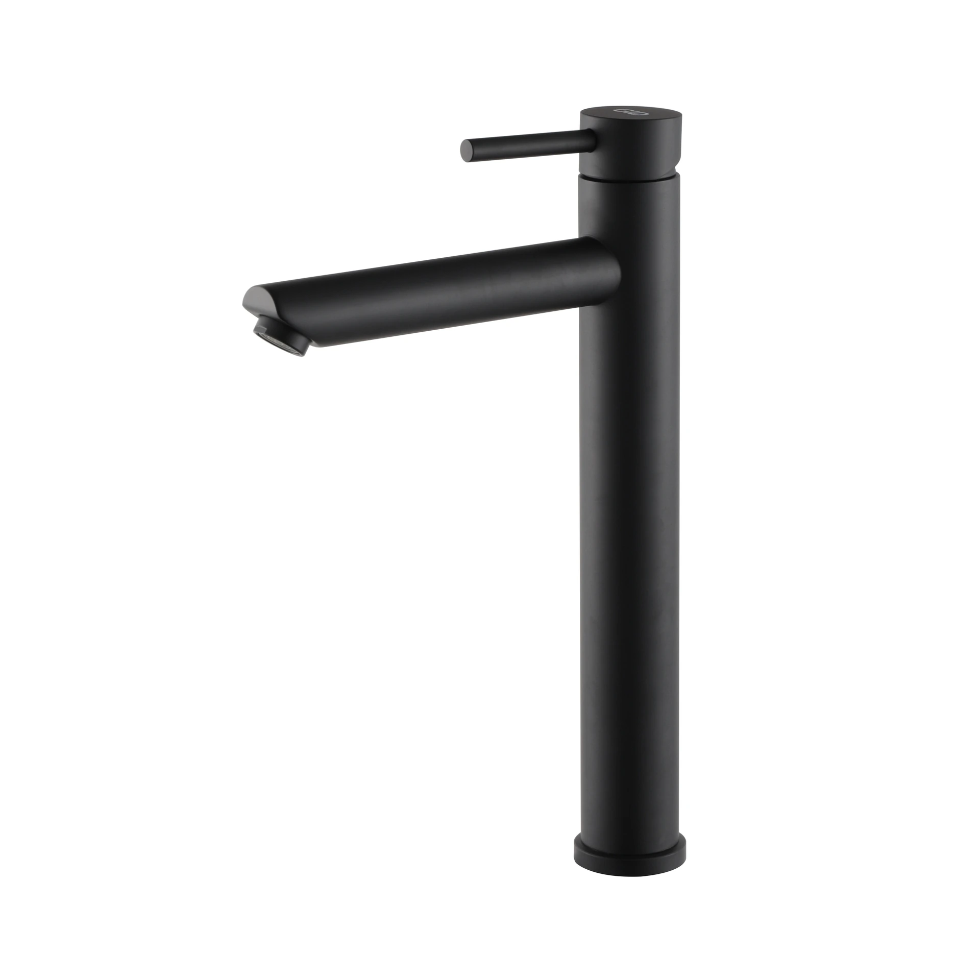 Смеситель высокий для раковины Gid Berlin SS080-BM-D SS080BMD черный матовый
