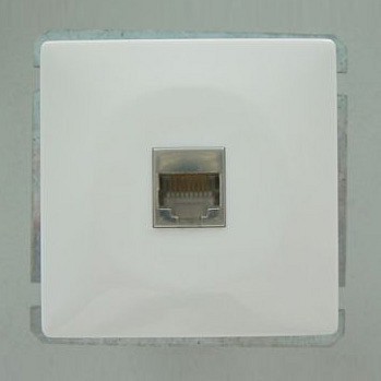 Розетка двойная Ethernet RJ-45 без рамки Imex 1611L 1611L-S100