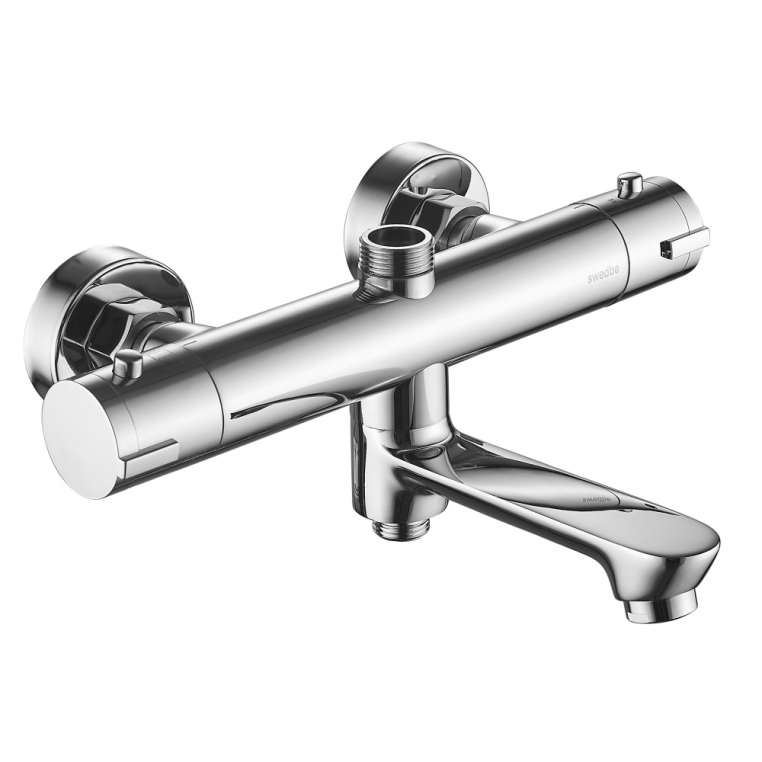 Смеситель Swedbe Hermes 9042 для ванны с термостатом, верхним подключением