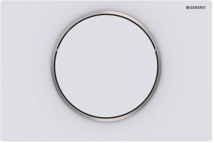 Кнопка смыва GEBERIT Sigma 10 115.758.JT.5 (не оставляет отпечатков пальцев)