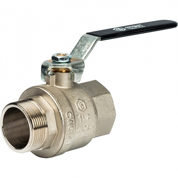 STOUT Кран шаровой полнопроходной, ВР/НР, ручка рычаг 1 1/2" (SVB-0003-000040)