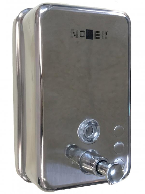 Диспенсер для мыла Nofer 03041.B глянцевый