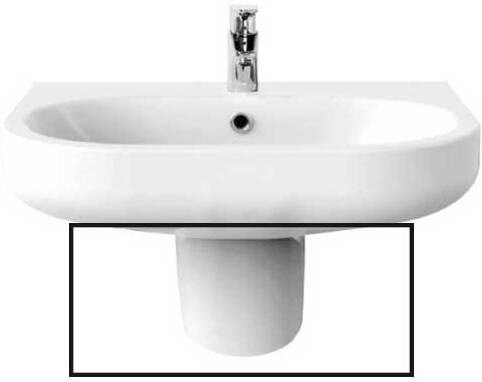Полупьедестал для раковины BelBagno Vella BB8295PH
