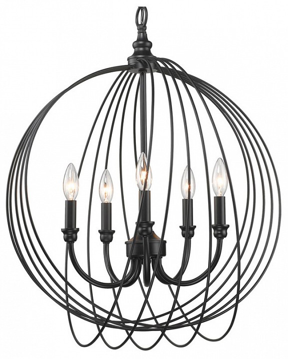 Подвесной светильник TopLight Dina TL1185H-05BK