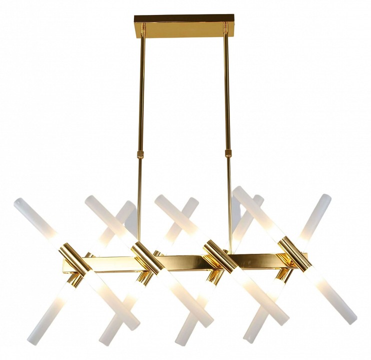 Люстра на штанге LUMINA DECO Alford LDP 6036-16 GD