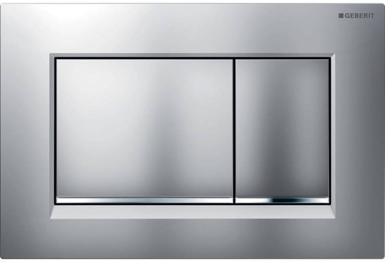 Кнопка смыва GEBERIT Sigma 30 115.883.JQ.1 (не оставляет отпечатков пальцев)