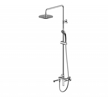 Душевая стойка Bravat Opal R F6125183CP-A6-RUS хром