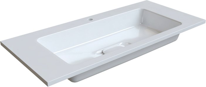 Раковина со столешницей IDDIS Wash Basin 100 прямоугольная (4501000i28)